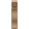 Ekena Millwork 7 1/2-in W x 18-in D x 30-in H Funston Slat Rough Cedar Woodgrain TimberThane Outlooker, Primed Tan OUTUR075X18X30FST24RCPR - alternate 2